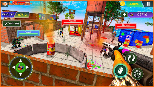 Paintball Shooting 3d Nerf Gun screenshot