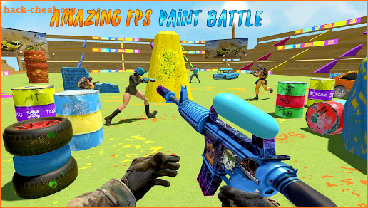 Paintball Shooting Battle Arena screenshot