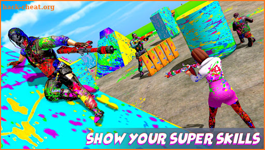 Paintball Shooting Battlefield: Free Gun Games screenshot