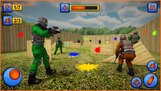 Paintball Shooting Gun Arena screenshot