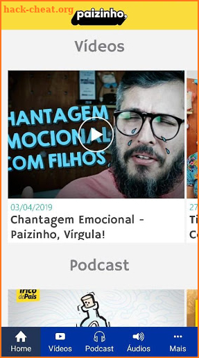 Paizinho, Vírgula! screenshot