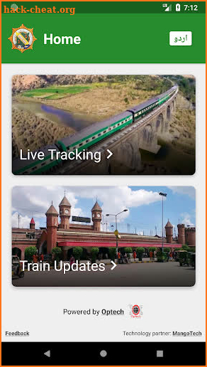 Pak Rail Live - Tracking app of Pakistan Railways screenshot