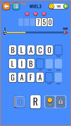 Palabras Fuera: Juego de Solitario de Palabras screenshot