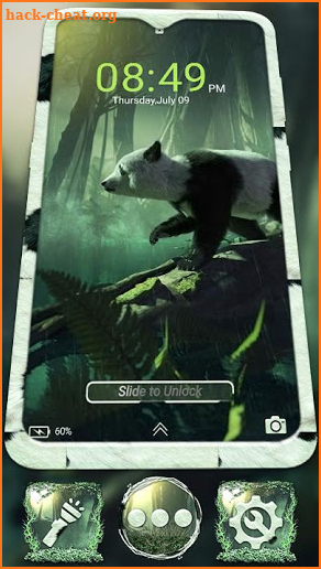 Panda Forest Launcher Theme screenshot