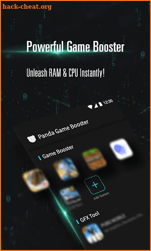 Panda Game Booster - RAM&CPU boost and GFX screenshot