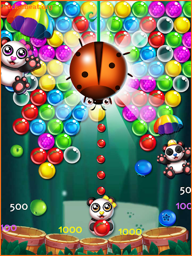 Panda Jungle Bubble Shooter screenshot