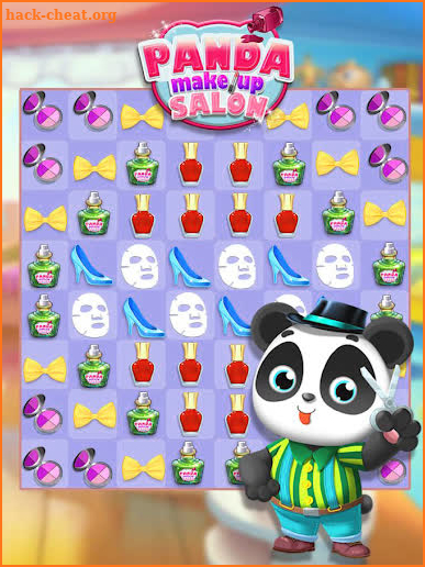 Panda Makeup Match 3 screenshot