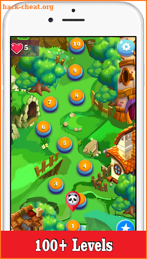 Panda Rescue - Pop Bubble Shotter screenshot