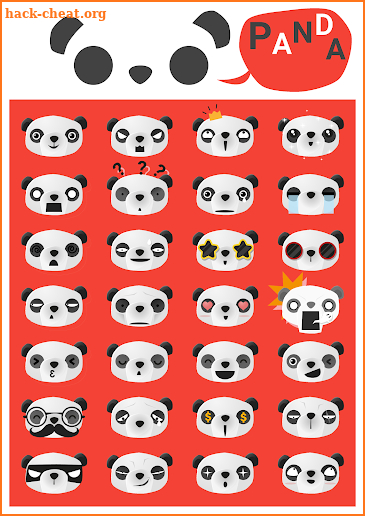 Panda Stickers for Gboard screenshot