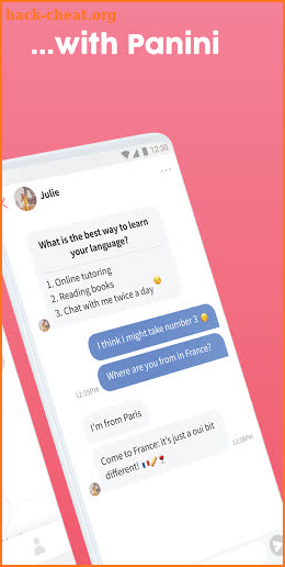 Panini - Language Exchange screenshot