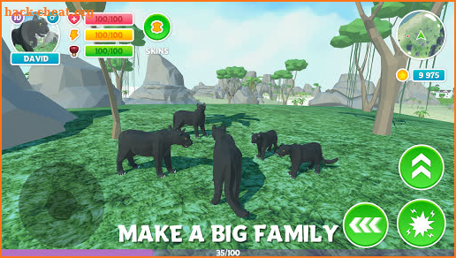 Panther Family Simulator 3D: Adventure Jungle screenshot