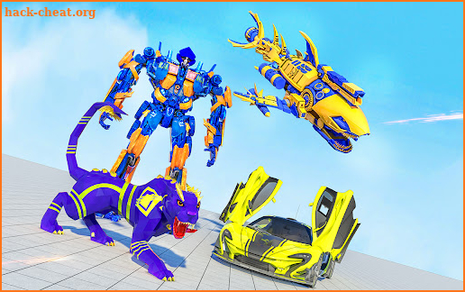 Panther Robot Transform Car screenshot