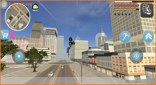 panther Stickman Black Rope Hero Gangstar Crime screenshot