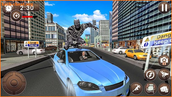 Panther Super Hero Crime City Battle screenshot