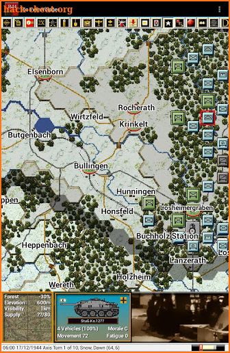 Panzer Campaigns - Bulge '44 screenshot