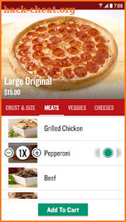 Papa John's Pizza screenshot