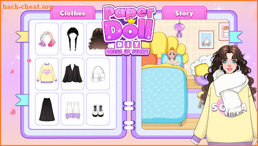 Paper Doll DIY: Dress Up Story screenshot