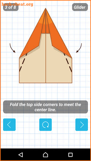 Paper Planes Instructions screenshot