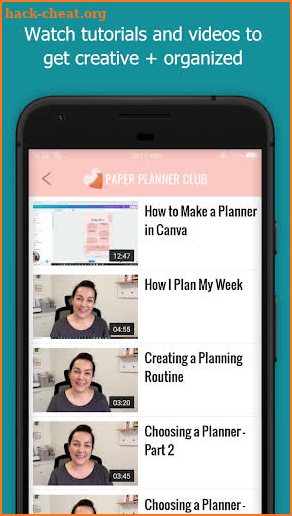 Paper Planner Club screenshot