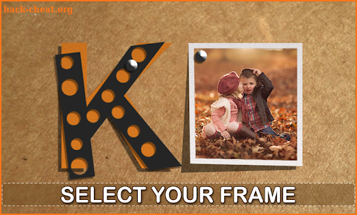 Paper Text Photo Frames screenshot