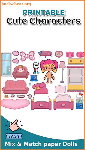 Paper Toca Dolls of Boca Craft screenshot