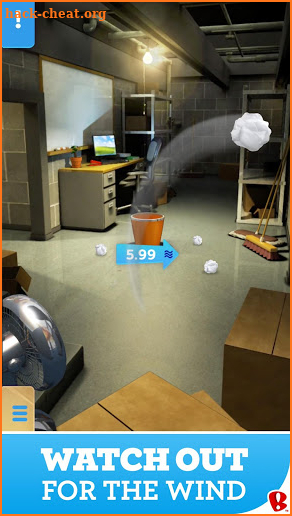 Paper Toss screenshot