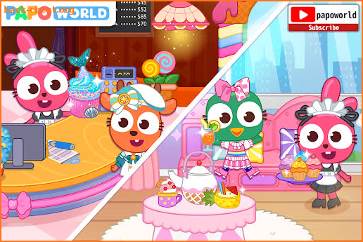 Papo Town Dessert Shop screenshot