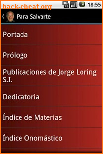 Para Salvarte - Jorge Loring screenshot