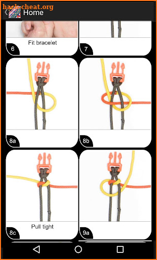 Paracord Instructions screenshot