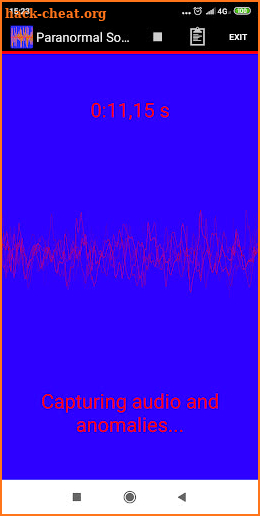 Paranormal Sound Recorder screenshot