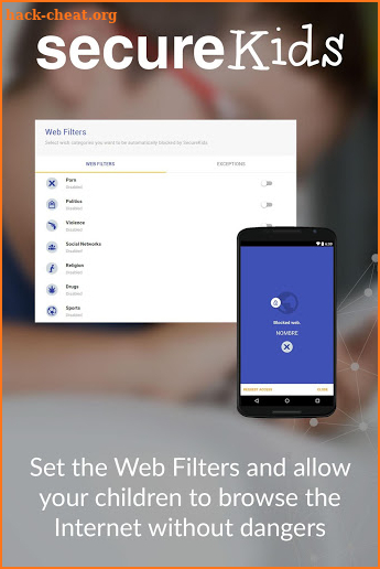 Parental Control SecureKids screenshot
