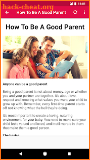 Parenting Tips screenshot