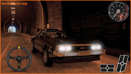 Parking Series Delorean - DMC Future Stunts screenshot