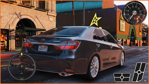 Parking Series Toyota Camry - City Car Driving screenshot