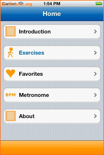 Parkinson Exercises Mobile screenshot