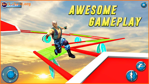 Parkour Flip Lover 3D Running screenshot