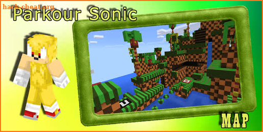 Parkour Sonic Map for MCPE screenshot