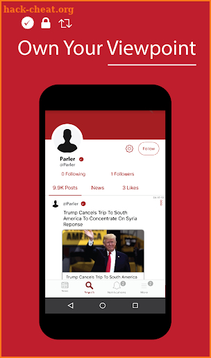 Parler News screenshot