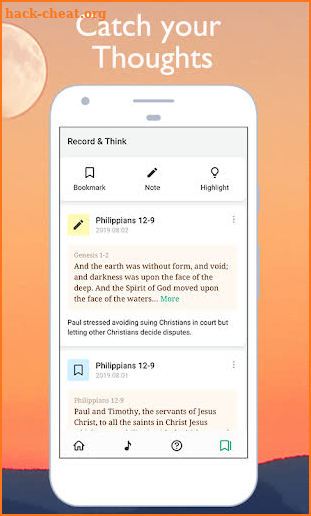 Parro Bible - Audio KJV Bible and Daily Verse screenshot