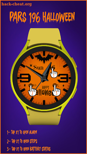 Pars Halloween Watch Face screenshot