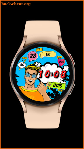 Pars Happy Guy Watch Face screenshot