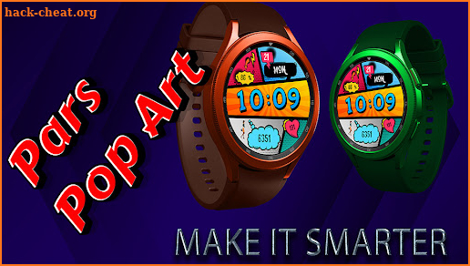 Pars Pop Art Watch Face screenshot