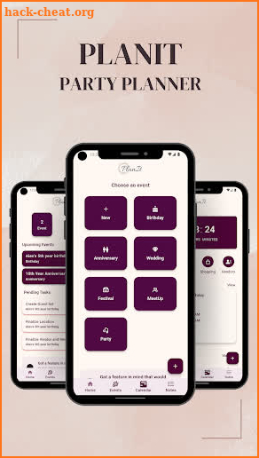 Party Planner screenshot