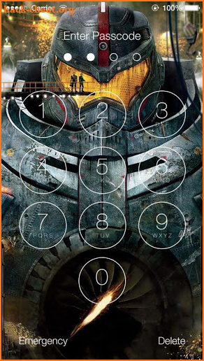 Pasific Rim 2 HD Slide Unlock Screen screenshot