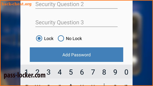 Pass-Locker - The Password Storage App screenshot