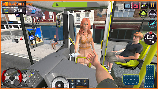 Passenger Coach Bus Driving screenshot