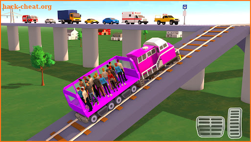 Passenger Express Train Game screenshot