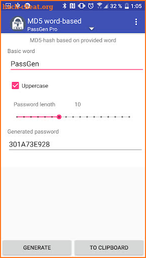 PassGen Pro - password generator screenshot