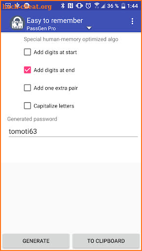 PassGen Pro - password generator screenshot