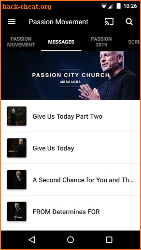 Passion Movement screenshot